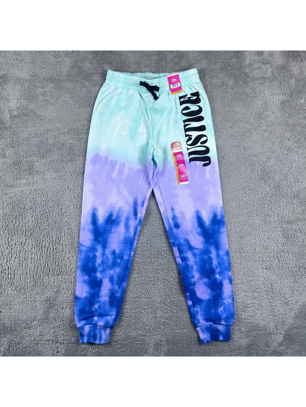 Justice Girls' Tie-Dye Jogger Sweatpants Size L (12/14)